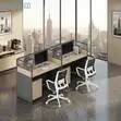 Two-Way Straight Office Workstations - 3