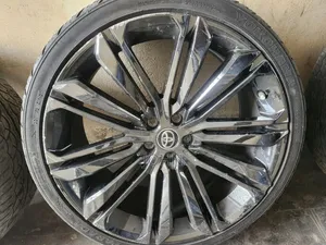 Rims 22-inch na Matairi ya Yokohama kwa Lexus RX/Toyota