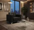 Executive High-End Leather Single Seater Sofa - 2