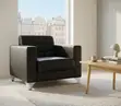 Executive High-End Leather Single Seater Sofa - 3