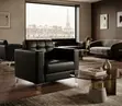 Executive High-End Leather Single Seater Sofa - 4
