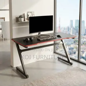 Ergonomic Black 1.2m Framed Gaming Desk