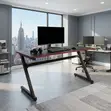 Ergonomic Black 1.2m Framed Gaming Desk - 2
