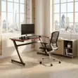 Ergonomic Black 1.2m Framed Gaming Desk - 5