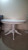 Round Dining Table - White, Used - 1