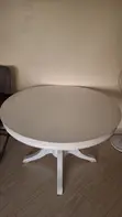 Round Dining Table - White, Used - 3