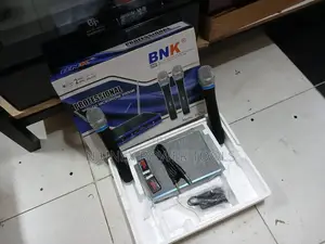 BNK BK701 Professional Dual-Channel VHF Wireless Microphone System