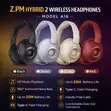 A16 Ultra Wireless Headphones - Z.P.M Hybrid 2 Bluetooth - 2