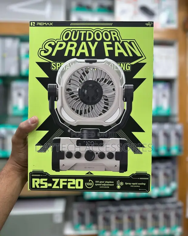 Remax RS-ZF20 Kipasupasu cha Nje chenye Ubaridi wa Mvuke na Betri ya 20000mAh - 1