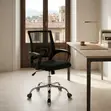 Clerical Swivel Black Mesh Study Chair - 3
