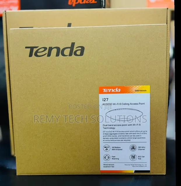Tenda i27 AX3000 Wi-Fi 6 Access Point cha Dari - 1