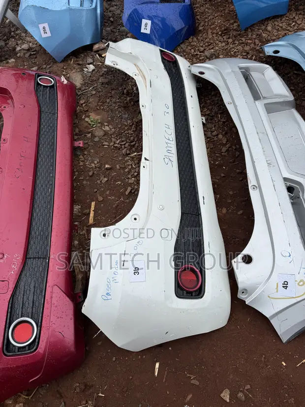 Toyota Passo 2018 Back Bumper - 1