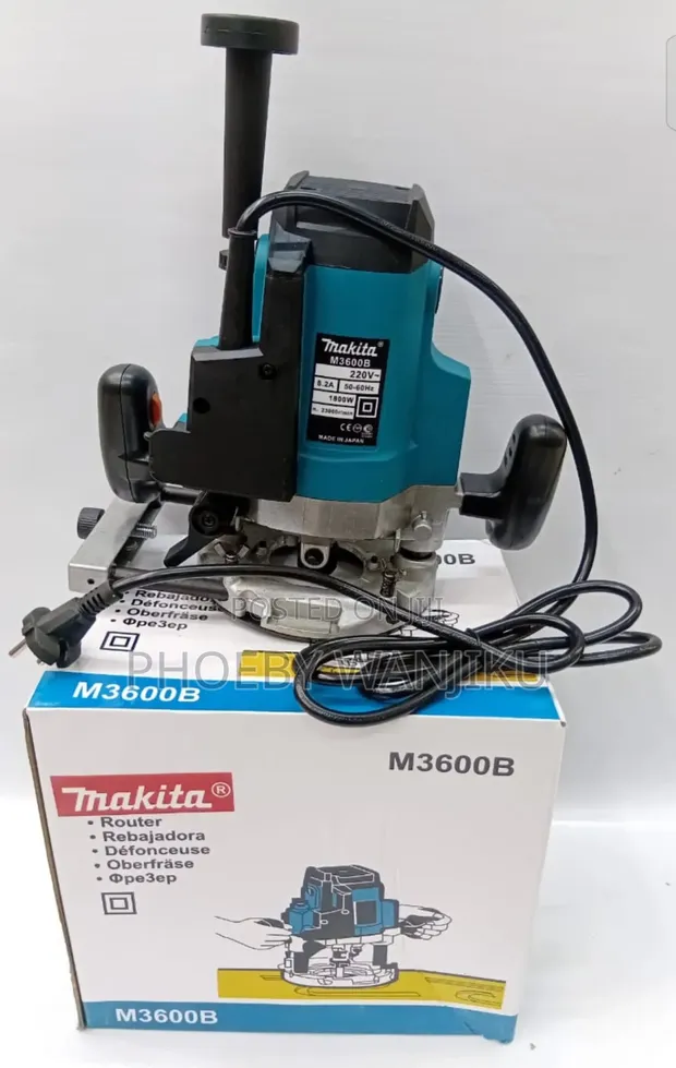 New Makita 1800W Wood Router - 1