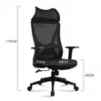 Ergonomic Lumbar Support Office Chair - Brand New - 1
