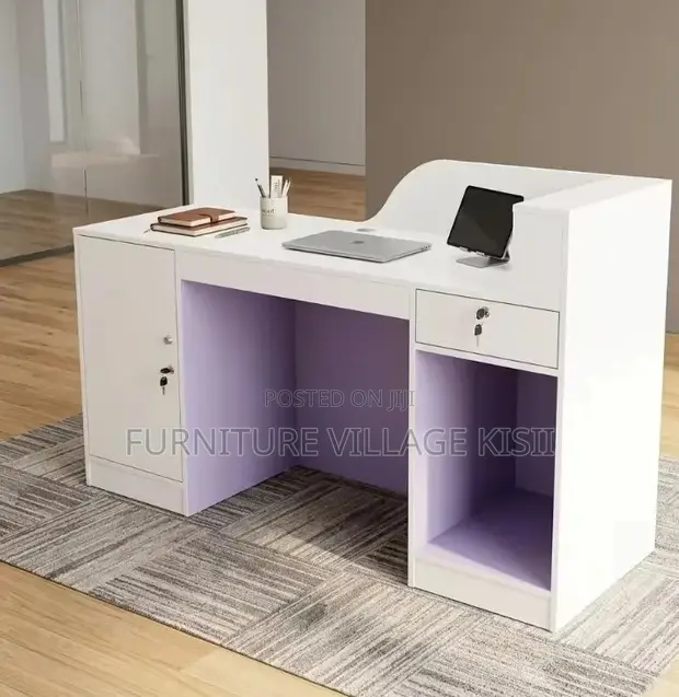 1.6m Reception Desk Office Counter - 1