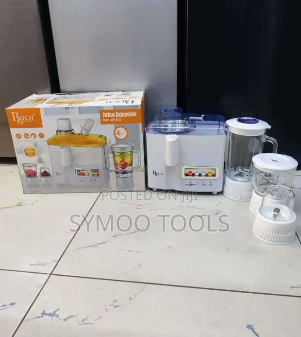 Roch 4-in-1 Juicer Extractor, Blender, Grinder, Mill Food Processor - 1