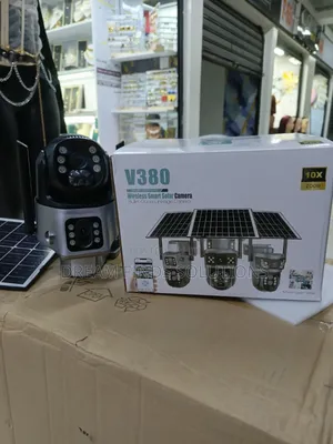 Kamera ya Usalama ya V380 Smart Solar PTZ