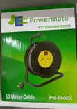 50m 2.5mm² Heavy Duty Power Extension Cable Reel - 2
