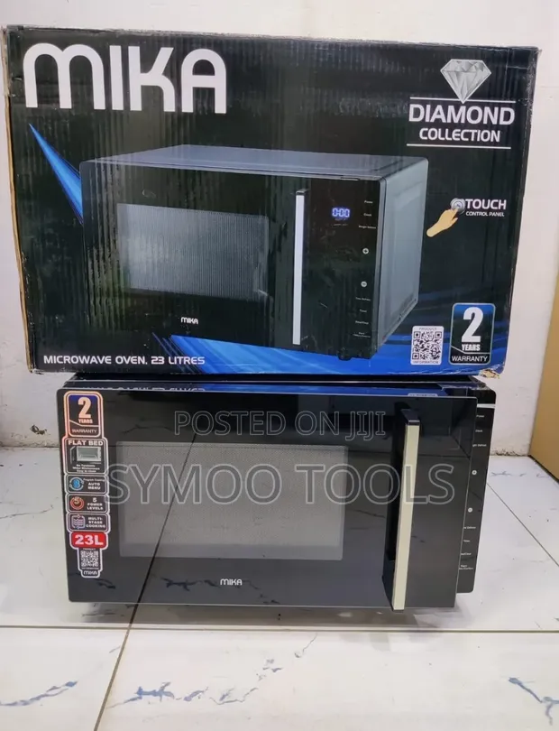 Mika 23L Digital Flatbed Microwave Oven - 1