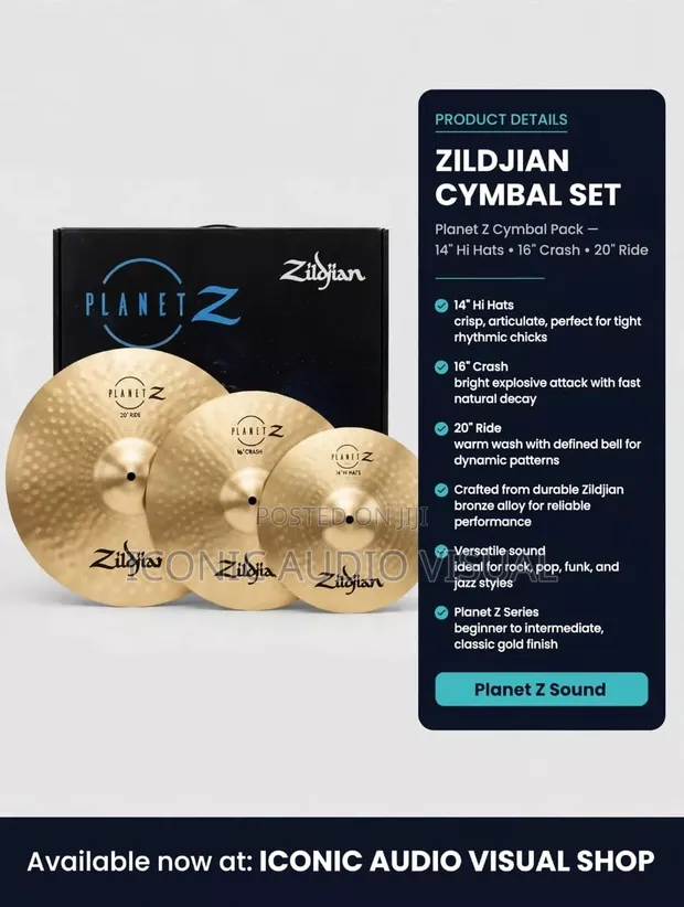 Zildjian Planet Z Cymbal Set - 1