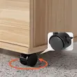 3-Drawer File Cabinet with Pedestal - 2