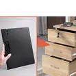 3-Drawer File Cabinet with Pedestal - 5