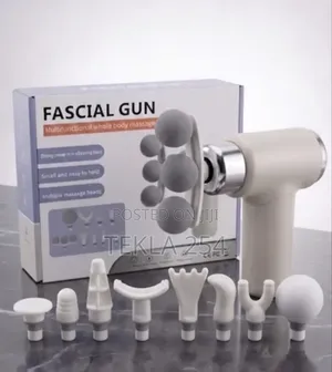 Portable Multi-Head Fascia Massage Gun