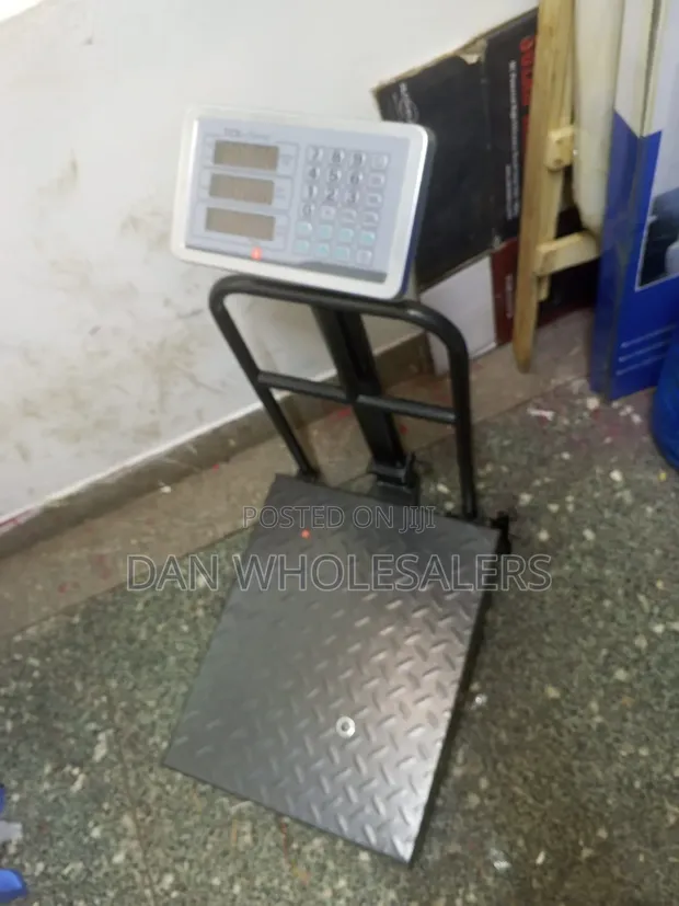 150kg Digital Scale with Guard - TCS Foldable - 1