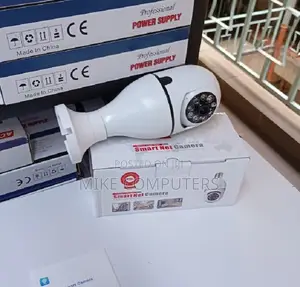 V380 Pro Wireless E27 Bulb Camera - 360° PTZ, Smart Night Vision
