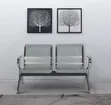 2 Seater Unpadded Waiting Bench - 2
