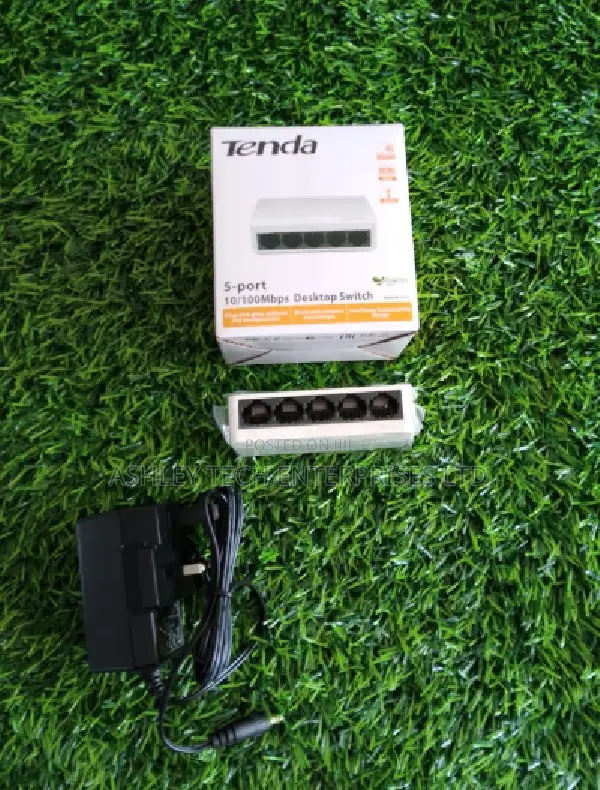 Tenda S105 5-Port 10/100Mbps Ethernet Switch - 1