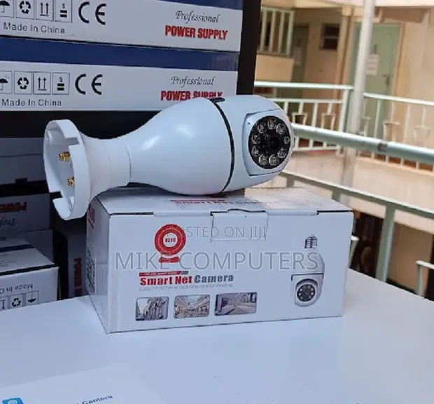 Smart WiFi Bulb CCTV Camera - Single Lens PTZ - 1