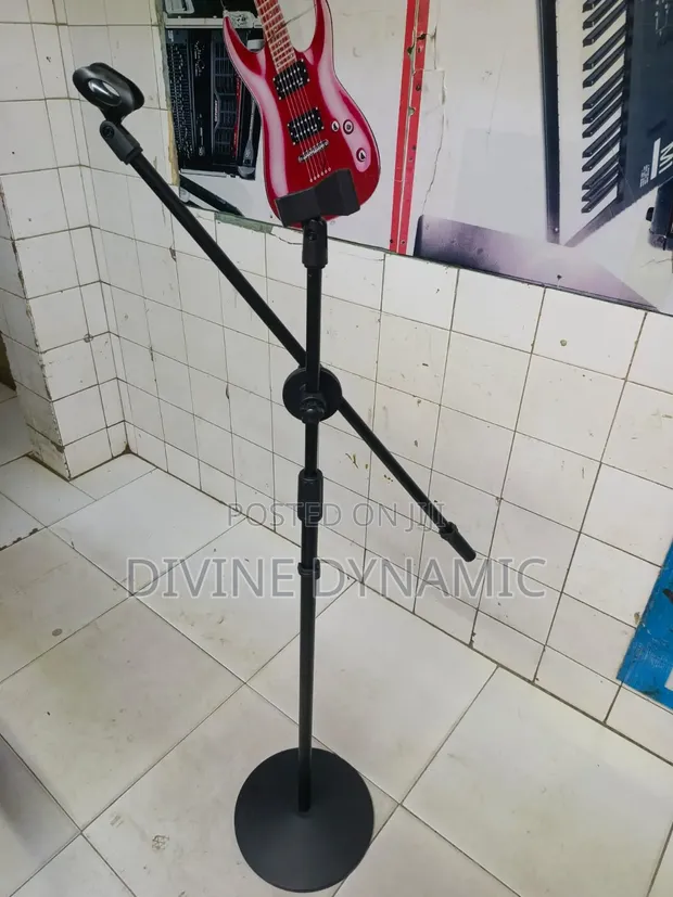 Pro Microphone Stand - Mpya Kabisa - 1