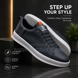 Viatu vya Wanaume vya Timberland vya Ngozi vya Kufunga
