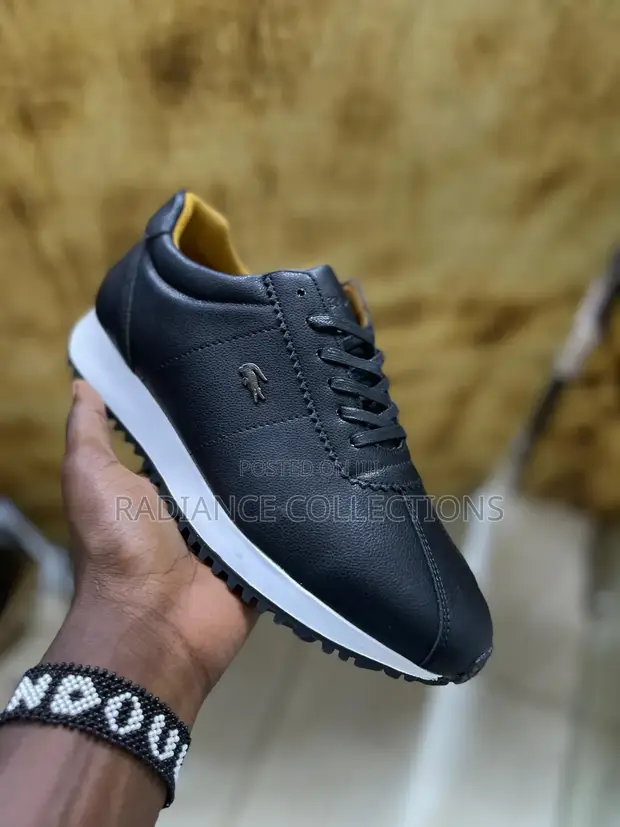 Lacoste Men's Leather Lace-Up Shoes (Sizes 40-45) - 1