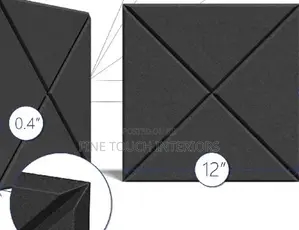 Acoustic Wall Sound Panels - Self-Adhesive