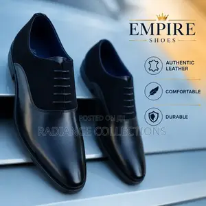 Kanly Men's Leather Flats Shoes