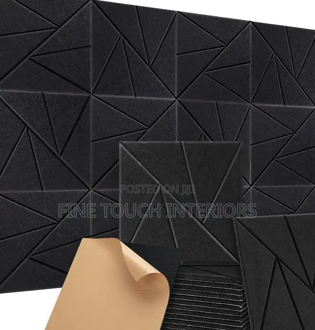 Acoustic Soundproof Wall Panels - Self-Adhesive - 1