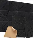 Black Acoustic Soundproof Panels - 1