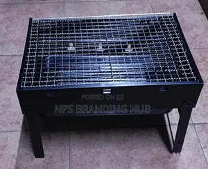 Portable Foldable Charcoal Grill for Outdoor Use