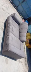 Used Best Brand Gray 3-Seater Sofa - 5
