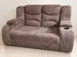 5-Seater Semi Recliner Sofa Set - Brown/Taupe - 1