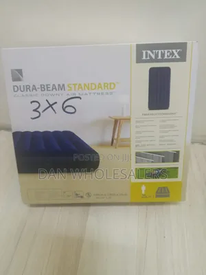 INTEX Classic Downy Air Mattress - Single
