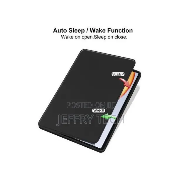 Tecno Megapad SE 11-inch Tablet Case - Black PU Leather - 1