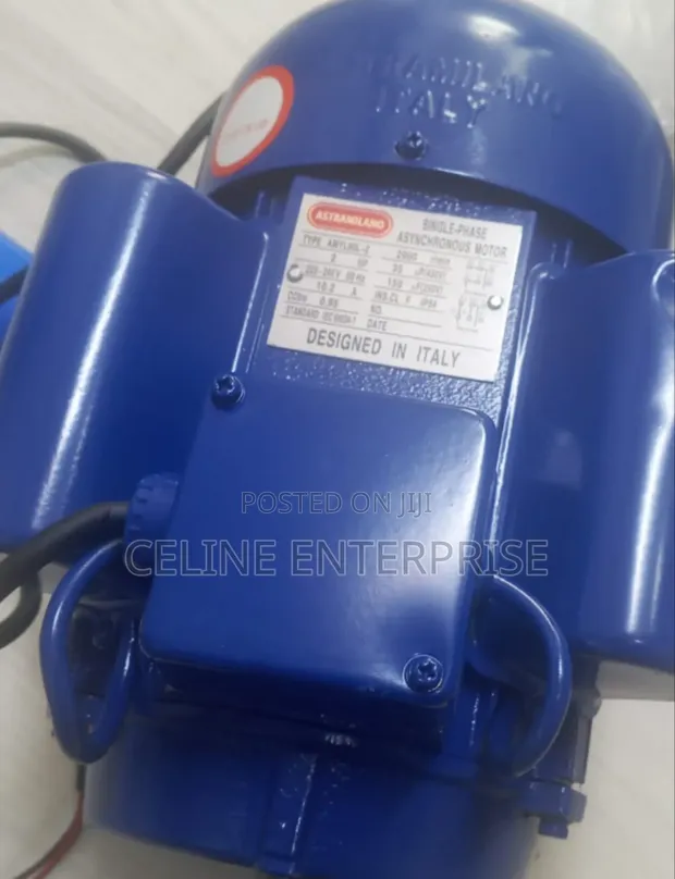 Astra Milano 2HP Heavy-Duty Motor - 1