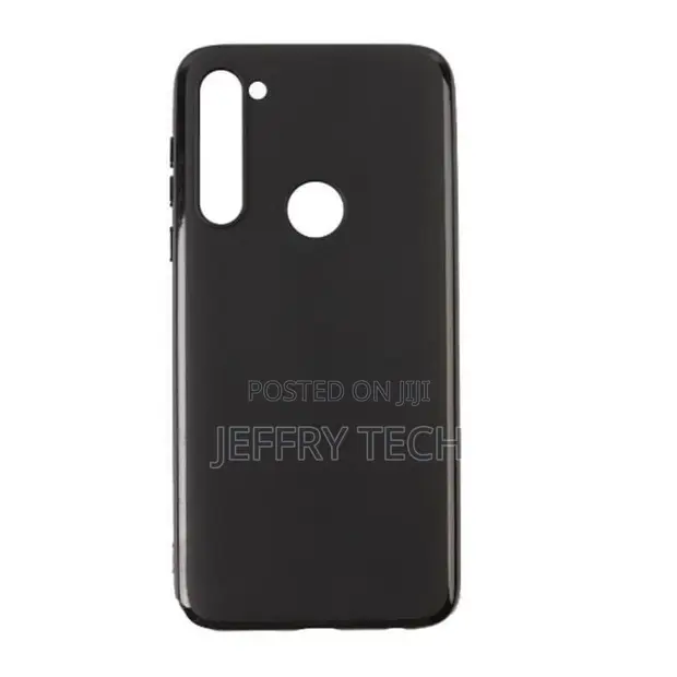 Motorola G Stylus 2020 Soft Silicone Case - Black - 1