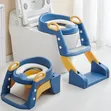 3-in-1 Foldable Baby Potty Training Seat with Step Ladder - 3