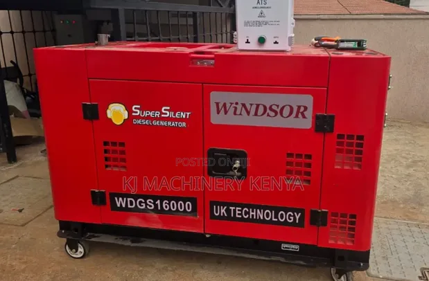 20KVA Windsor Super Silent Diesel Generator 3 Phase + ATS - 1