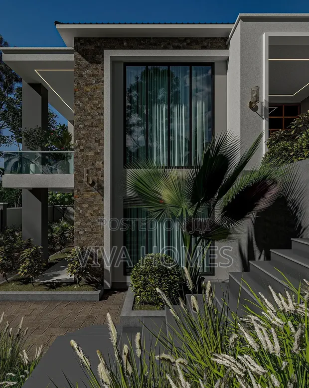 Modern 4-Bedroom Bungalow Design & Build Service - 1