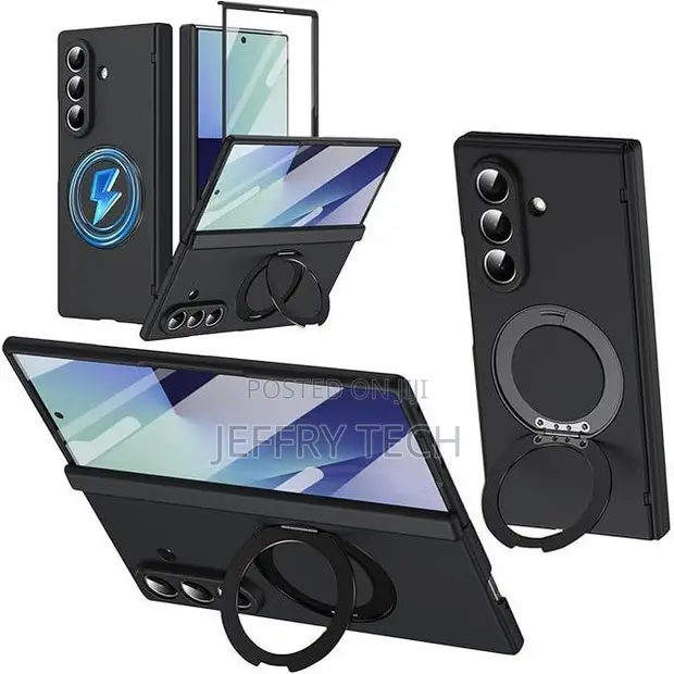 Samsung Galaxy Z Fold 7 Magnetic Case with Stand - 1